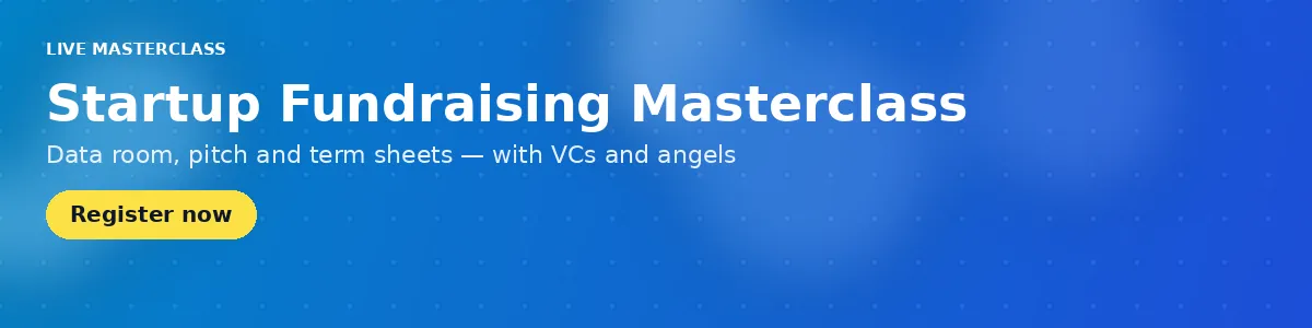 Startup Fundraising Masterclass