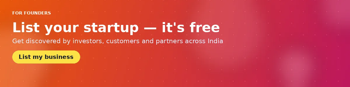 List your startup free