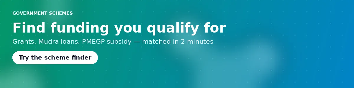 Find government schemes you qualify for